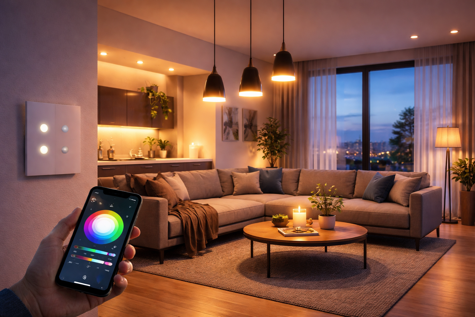 Akıllı aydınlatma sistemi