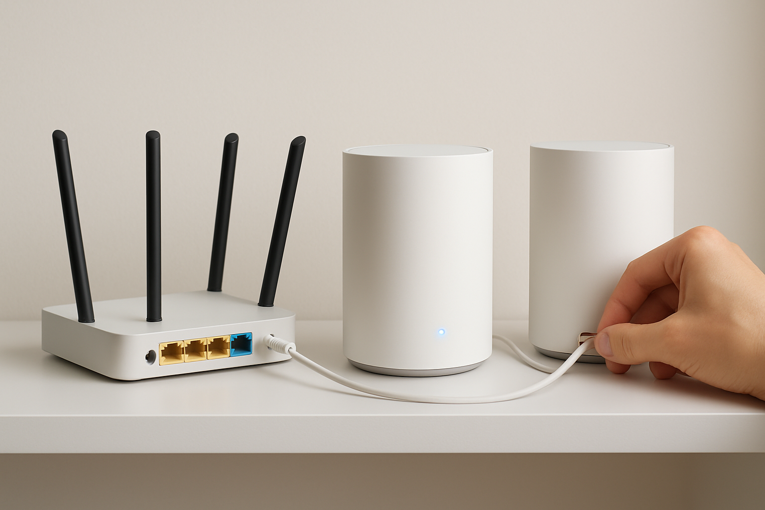 Wi-Fi router kurulumu